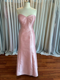 Dessy - Women's Strapless Full-Length Gown