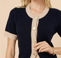 Spartina 449 - Aileen Short Sleeve Sweater