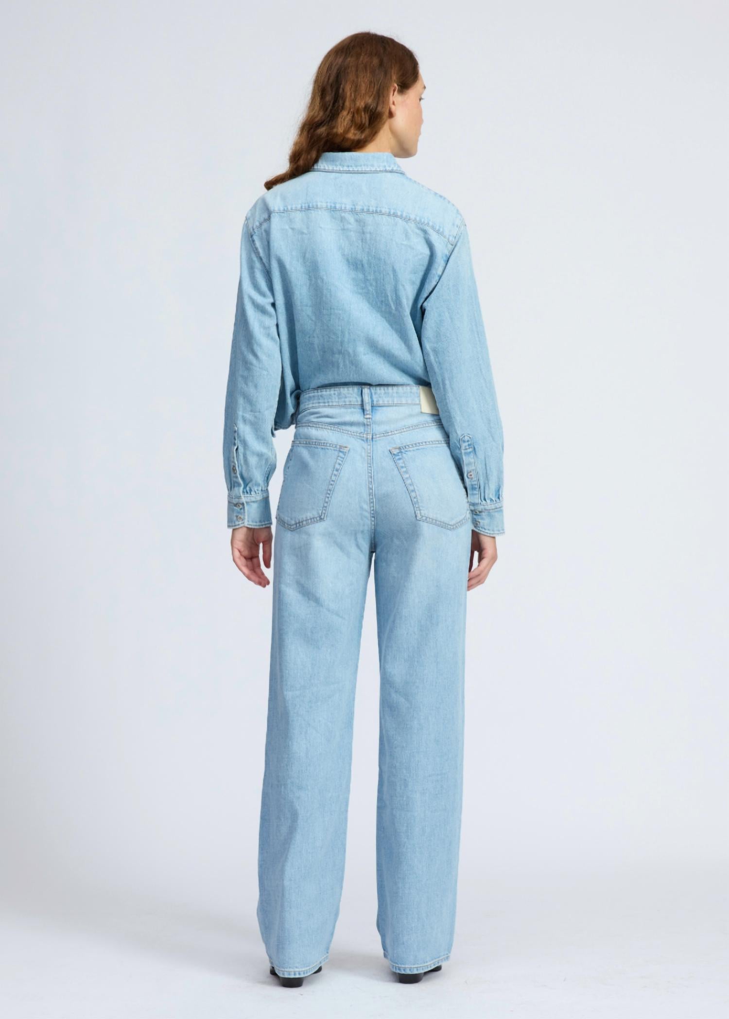 Rag & Bone - Logan Wide Leg Jeans