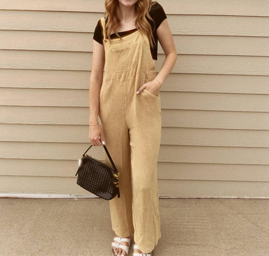 In February - Women's Juniper Gauze Jumpsuit