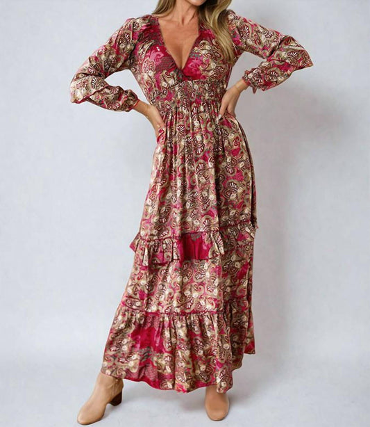 Cienna - Sophia Boho Maxi Dress