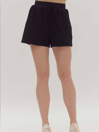 Entro - Women's Quilted High Waisted Shorts