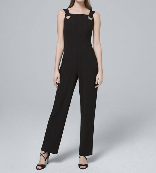 Nicole Miller - New York Sleeveless Square Neck Jumpsuit