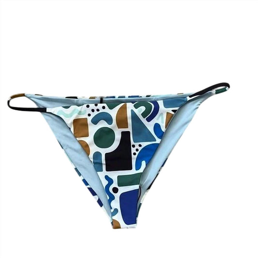 Beach Riot - Abstract Print Bikini Bottom