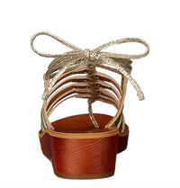 Lucky Brand - Women's Hulumi Fashion Lace Up Low Wedge Heeled Sandals