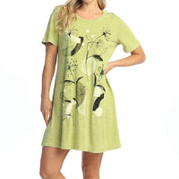 Jess & Jane - Electric Mineral Washed Cotton Dress