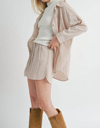 Sage The Label - Canyon Land Slouchy Back Shirt