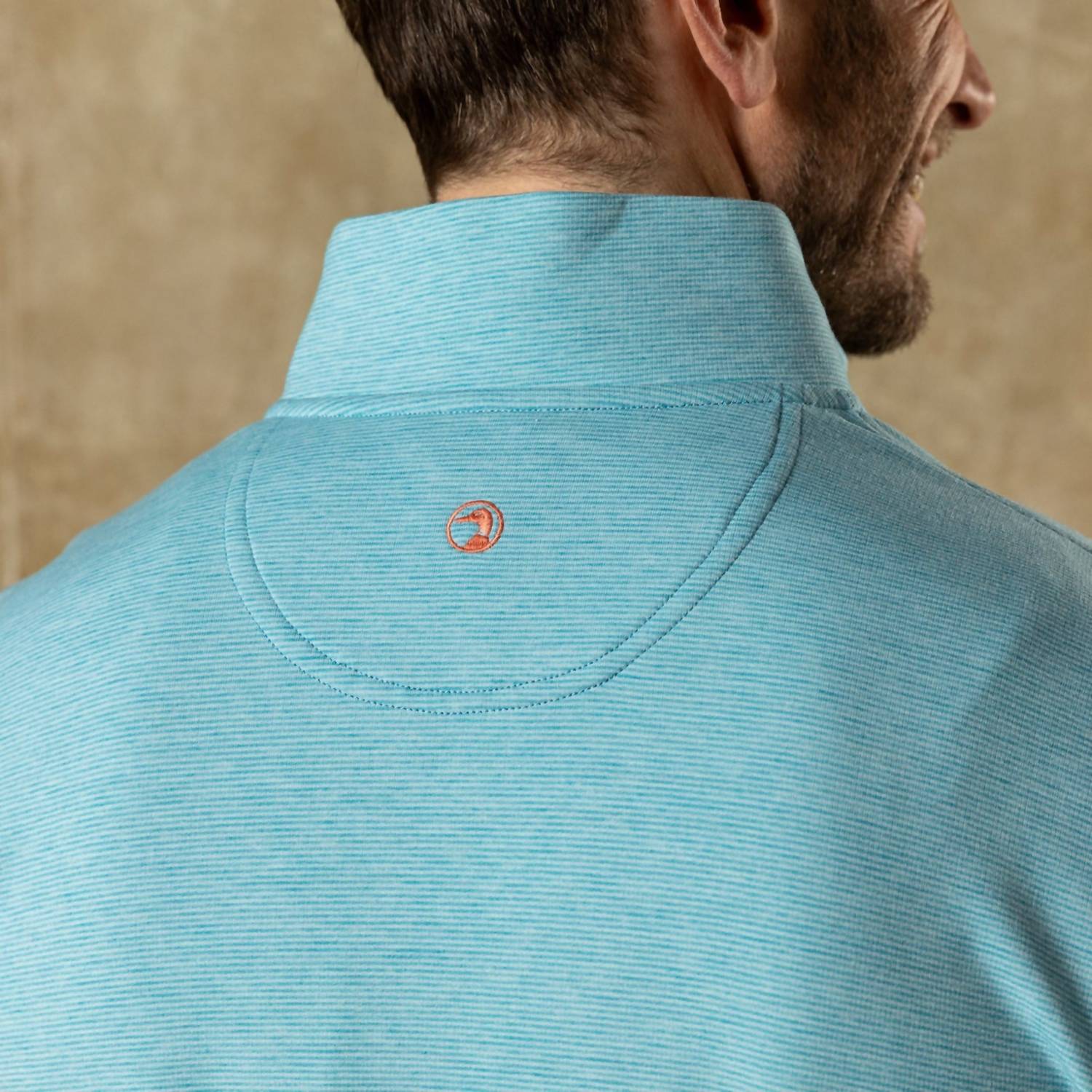 Duck Head - LONG SLEEVE SUMMERFORD PERFORMANCE 1/4 ZIP PULLOVER