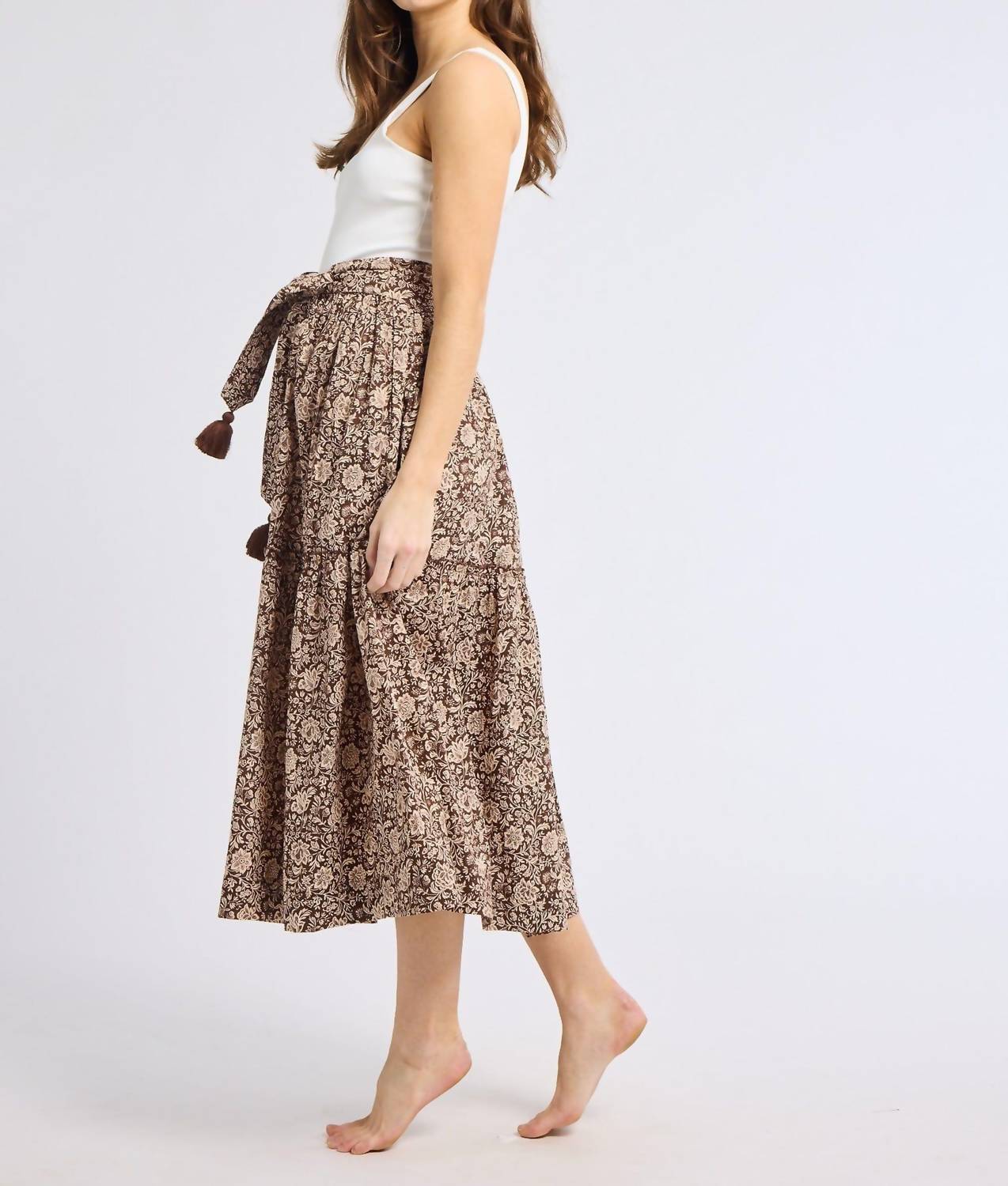 Mille - Françoise Midi Skirt