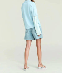 Ser.O.Ya - Emilee Long Sleeve Layered Polo Top