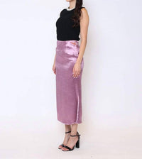 Gracia - Pearl Trim Neckline Knit Tank