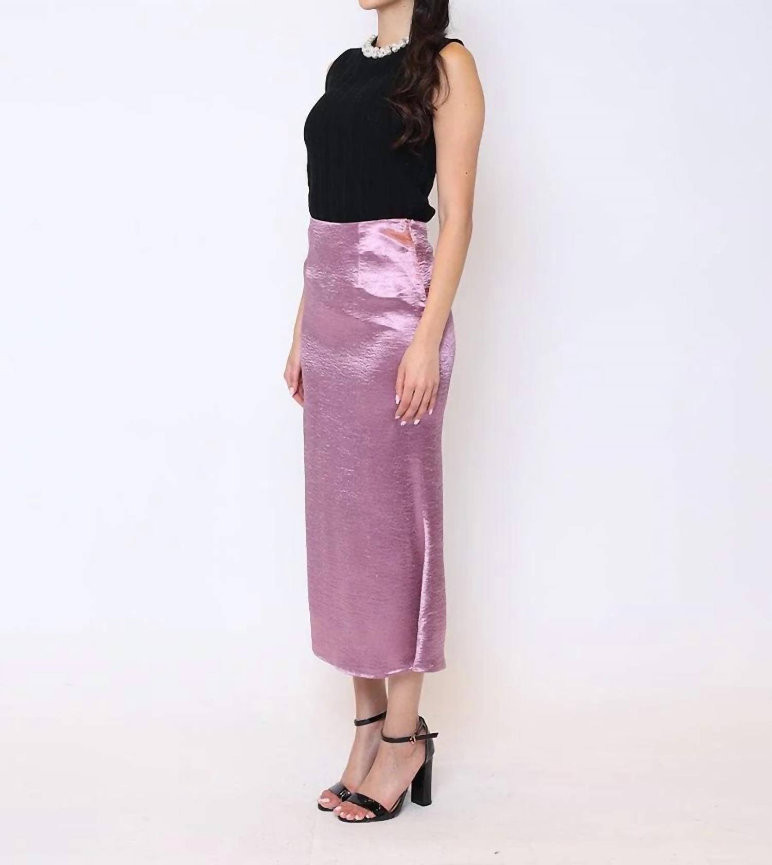 Gracia - Pearl Trim Neckline Knit Tank