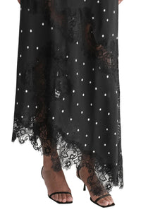 A.L.C. Alessia Maxi Dress in black - women's dress - alternate view