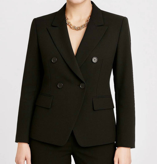 Shannalee - PONTE FITTED BLAZER