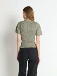 Nation Ltd - Olivia Smocked Tee