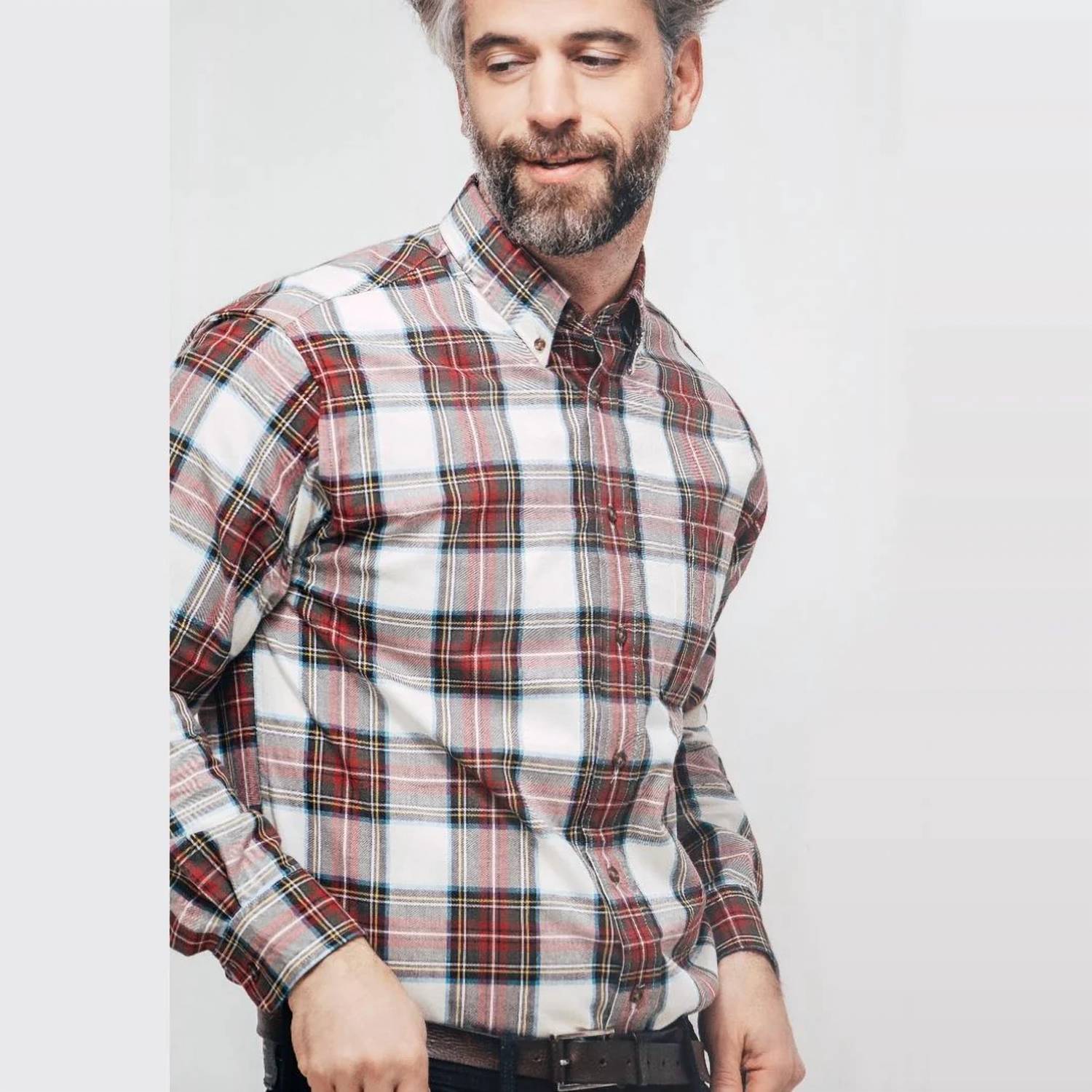Viyella - Plaid Button Down Shirt
