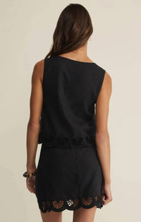 Z Supply - Charlene Embroidery Top