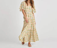 Pink Chicken - Marilyn Bell Sleeve Dress