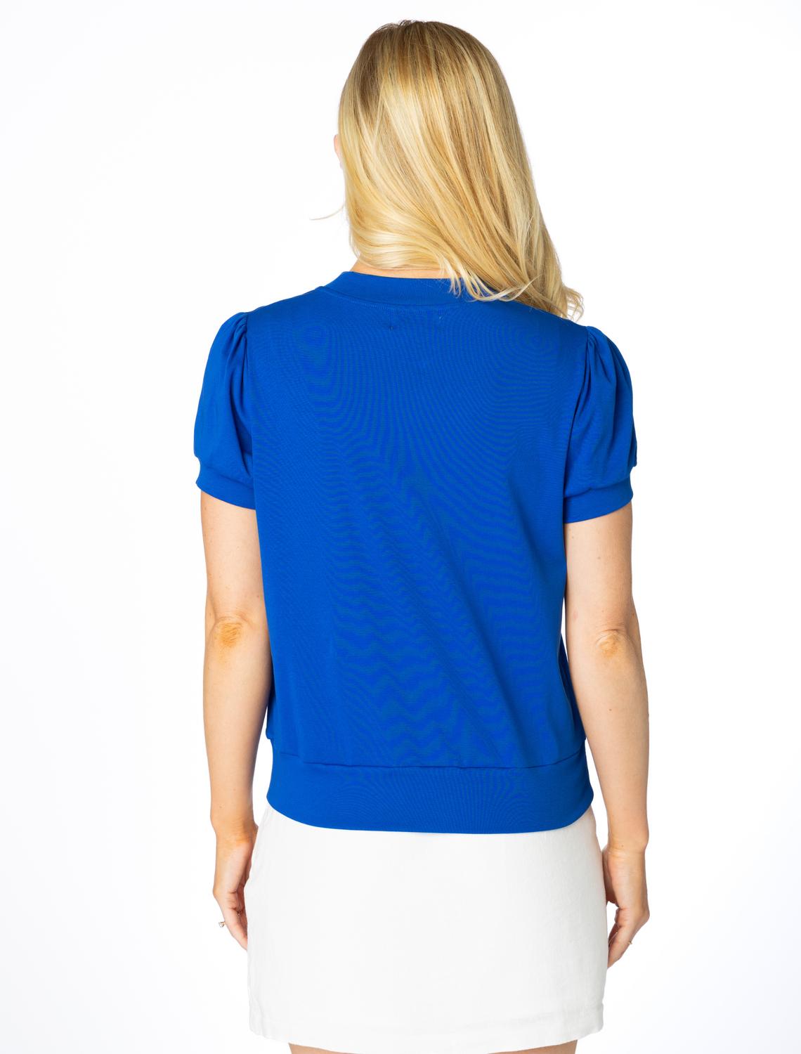 Stewart Simmons - Gators Glitter Script Short Sleeve Top