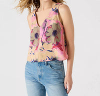 STEVE MADDEN Elia Top in multi - women's shirt - detail view