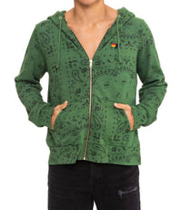 Aviator Nation - Unisex Bandana Zip Hoodie