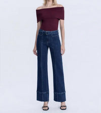 Flying Monkey - Jubilant Super High Rise Belt Strap Vintage Flare Jeans
