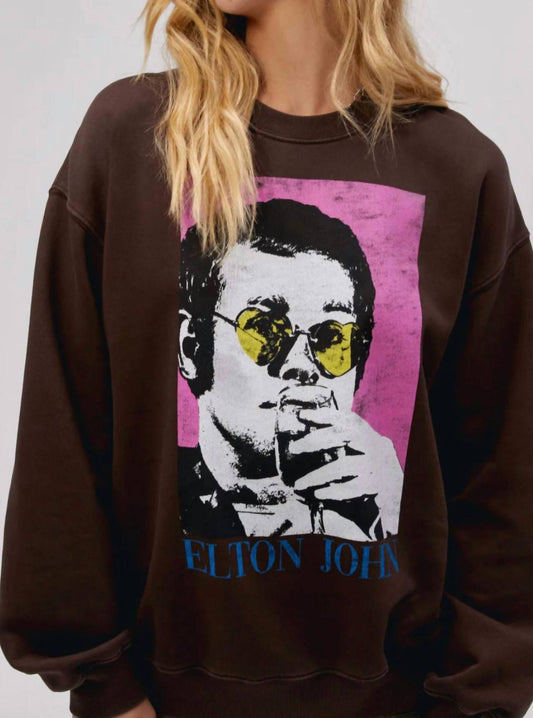 ELTON JOHN HEART GLASSES BF CREW