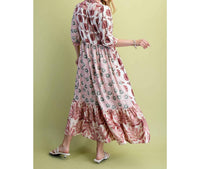 Style USA Susan Shirt Dress in pink mix - women's dress - view 5