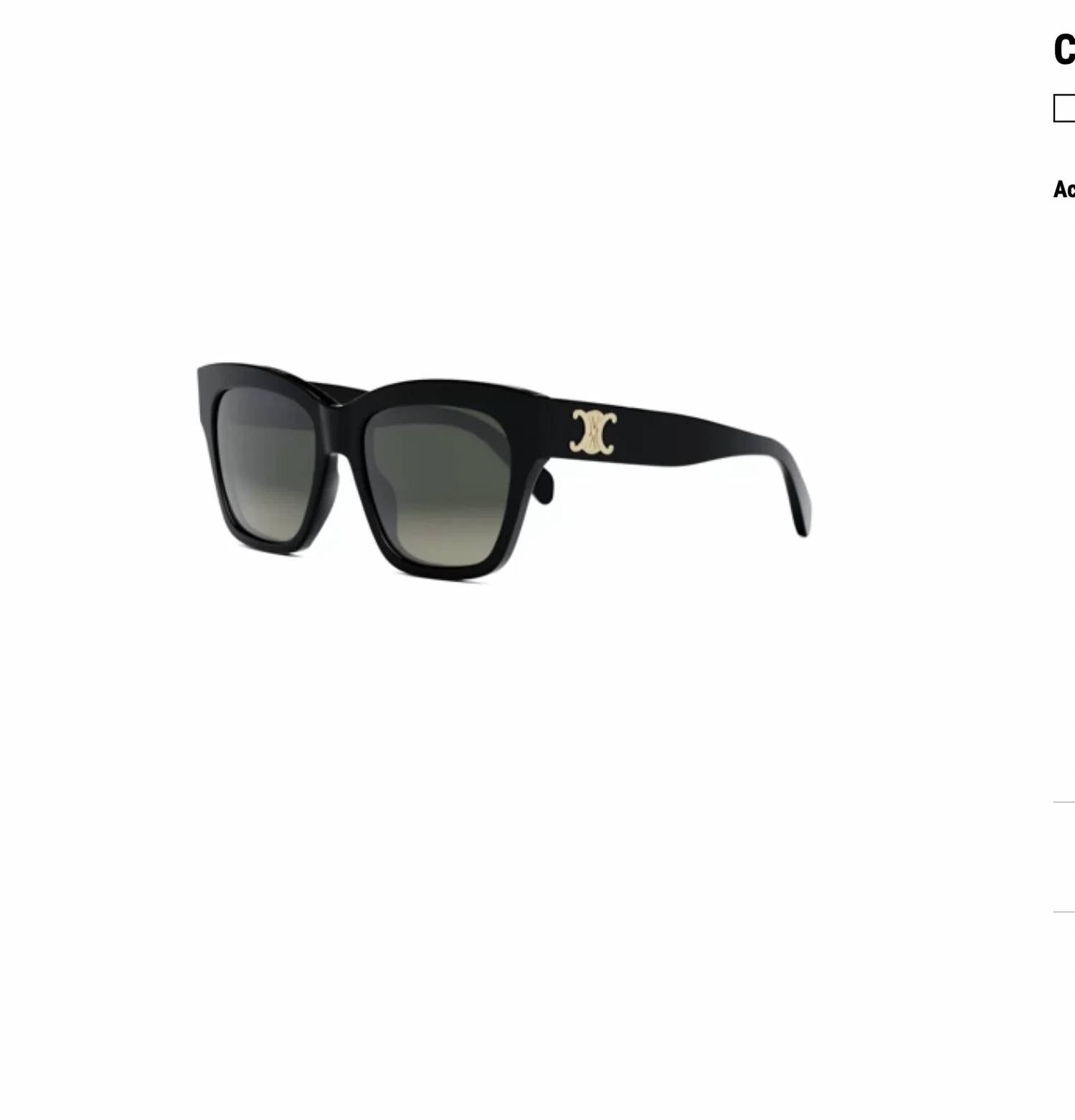 Celine - Women's Triomphe Geometric Sunglasses