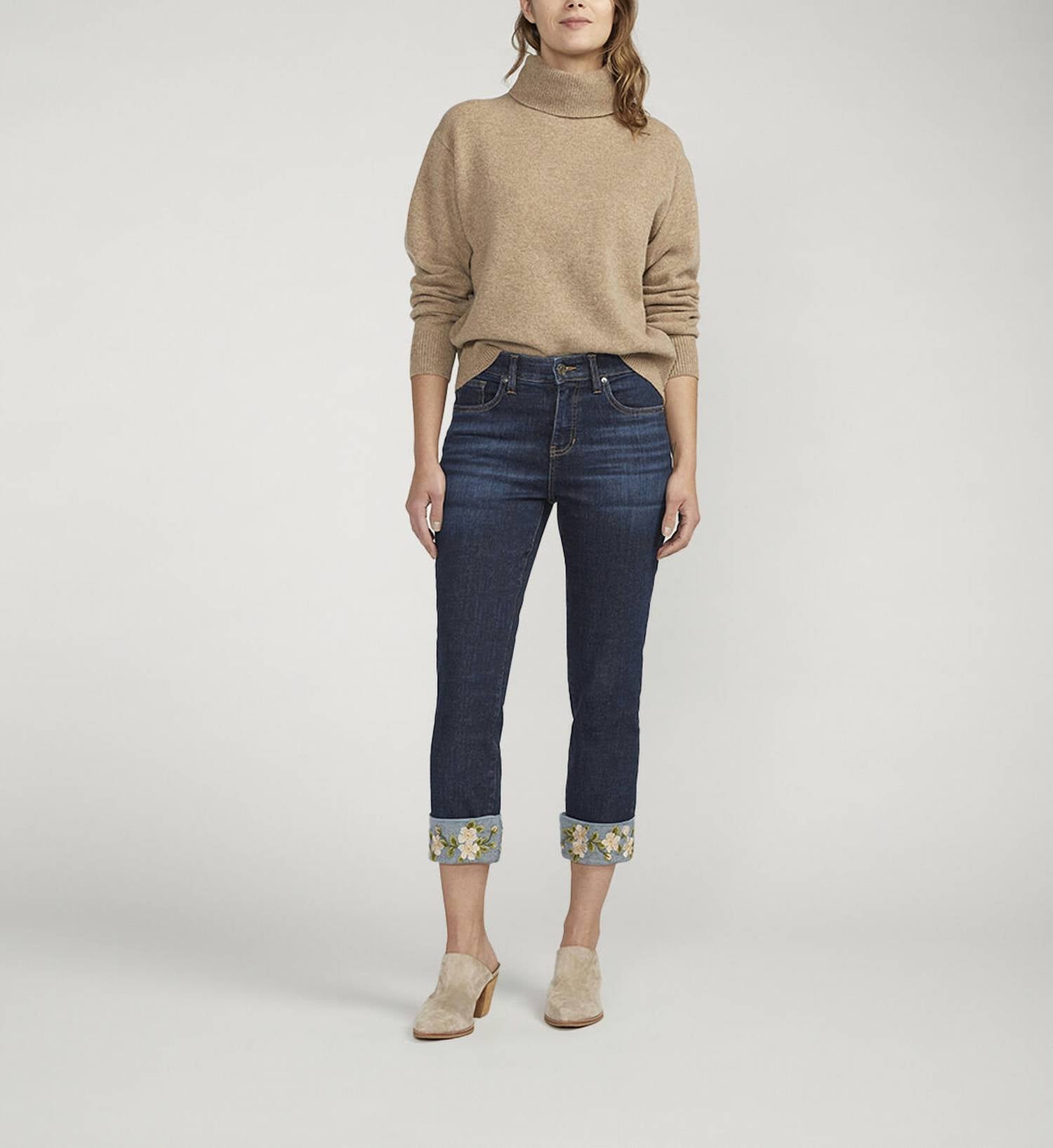 Jag - Mid Rise Girlfriend Jeans