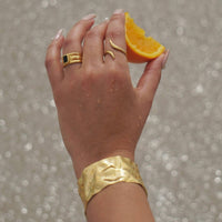 Ellie Vail - Roxi Hammered Cuff Bracelet