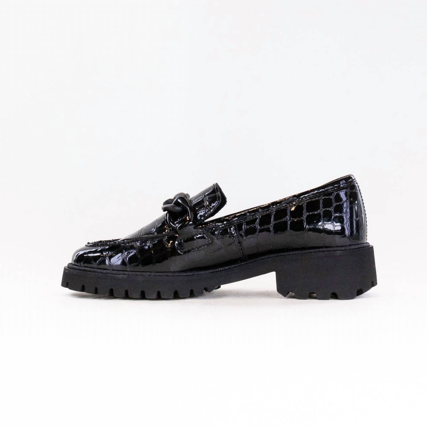 Ara - Women's Chunky Sole Chain Loafer