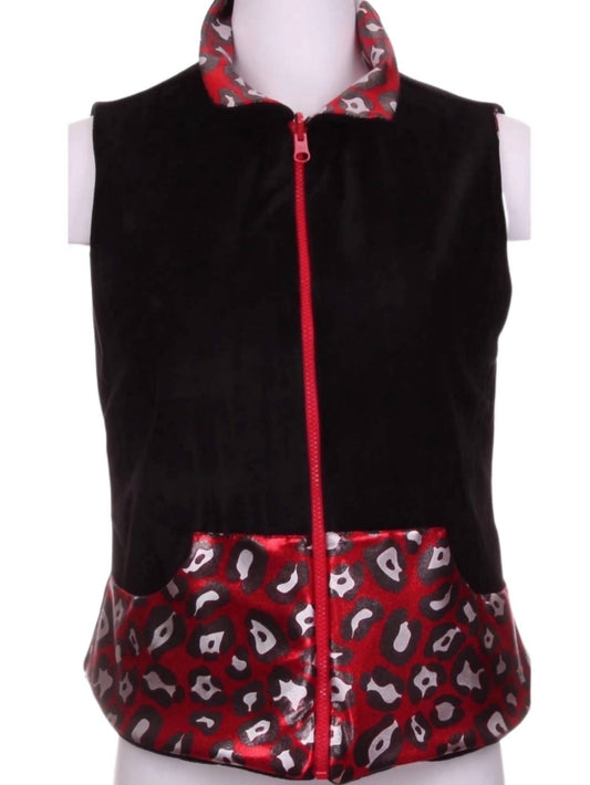Love Love Tennis - Women's Limited Leopard Print Vest