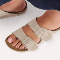 Birkenstock - Women's Arizona Suede Leather Sandal