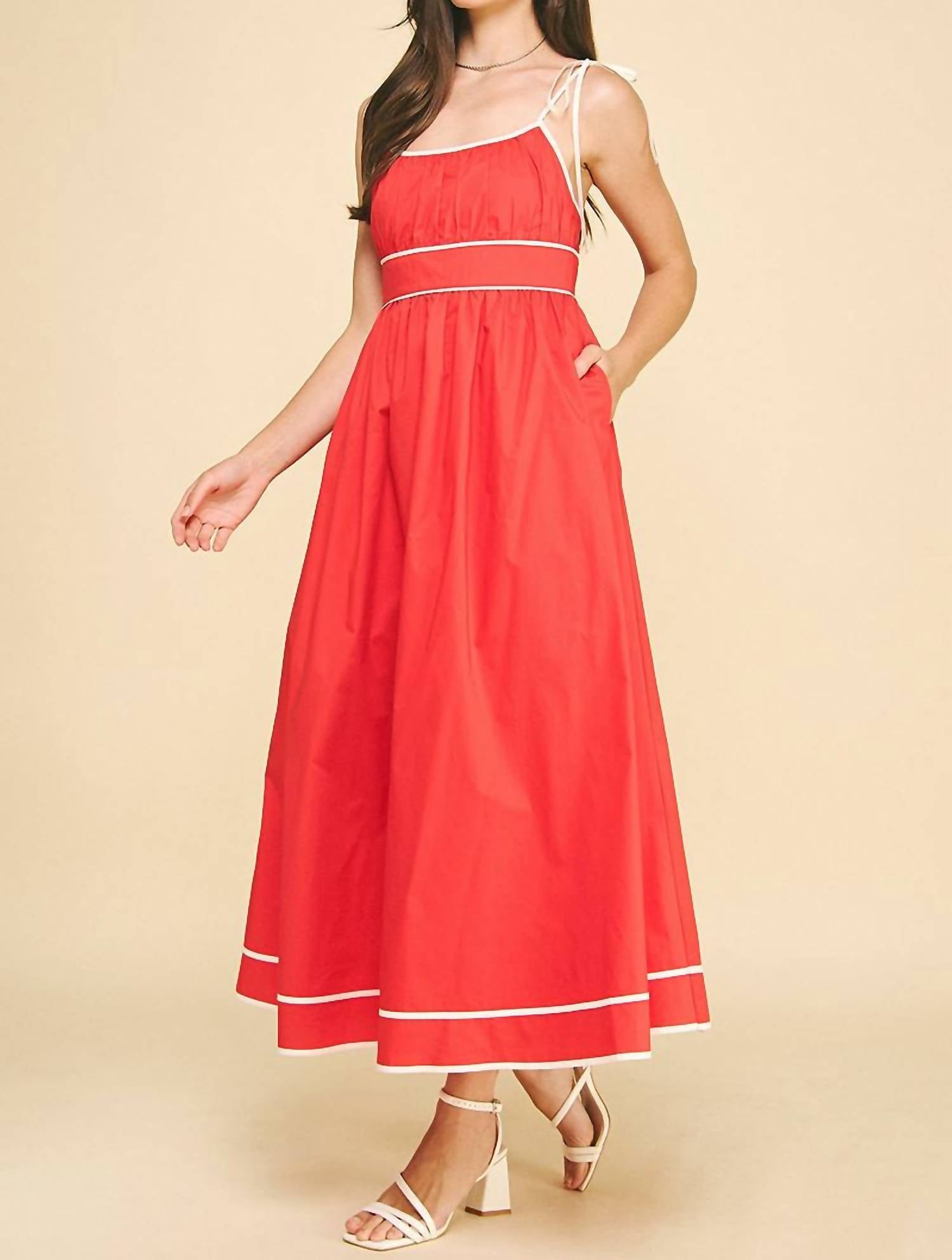 Pinch - Marlie Sporty Dress With Tie Straps