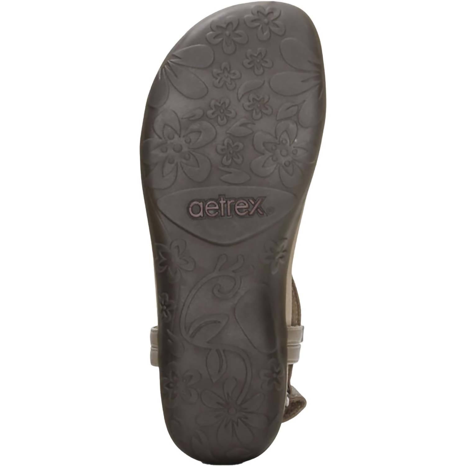 Aetrex - Women's Marni With Embellishments Synthetic Sandals