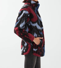 Fdj - Printed Teddy jacket