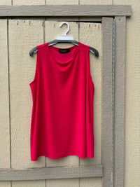 Sympli Women's Trapeze Tank Top in watermelon - women's tank top