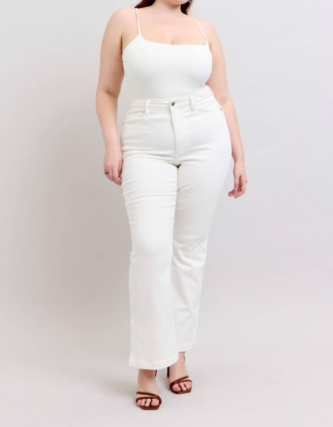Judy Blue - Side Slit Slim Bootcut Jeans
