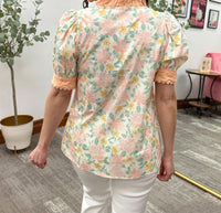 Staccato - Floral Puff Sleeve Blouse