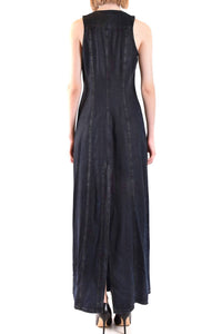 Diesel - Sleeveless Denim Maxi Dress