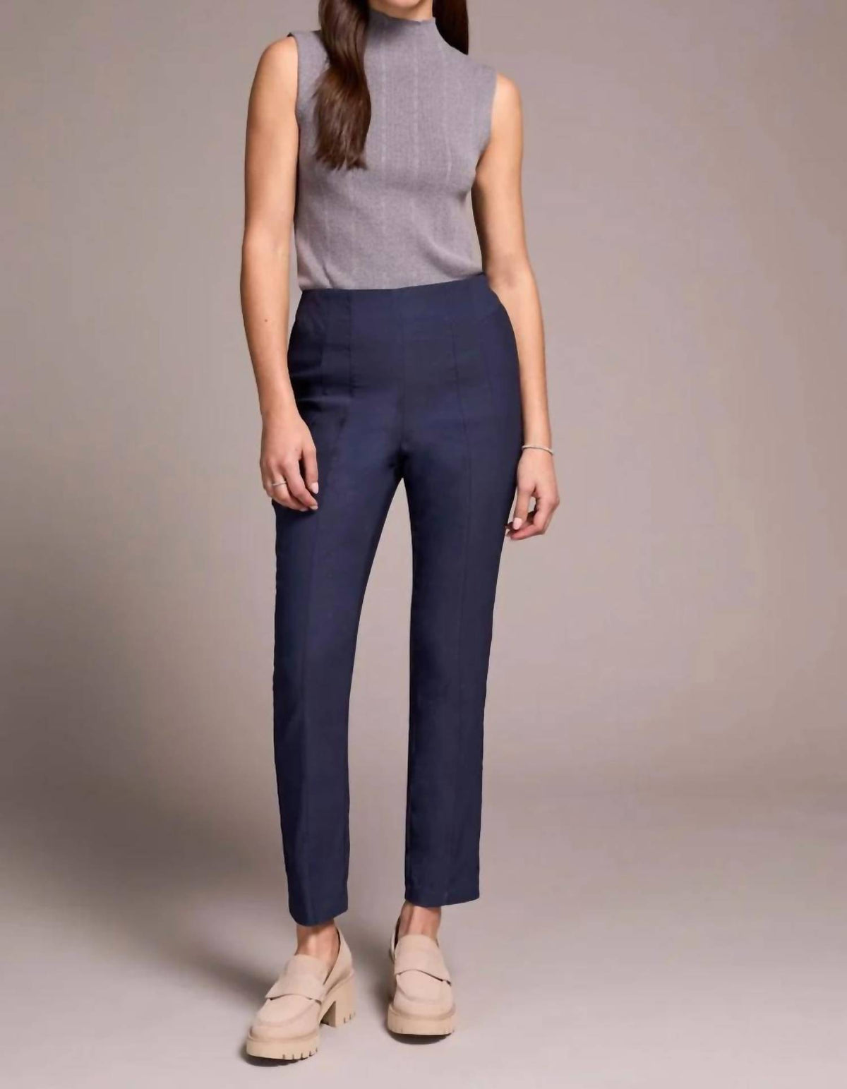 Tribal - Women's Pull On Flatten It Slim Slacks Pants