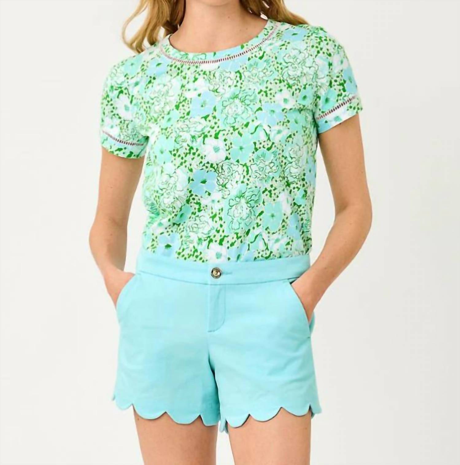 Lilly Pulitzer - CLAIRMONT LADDER LACE KNIT TOP