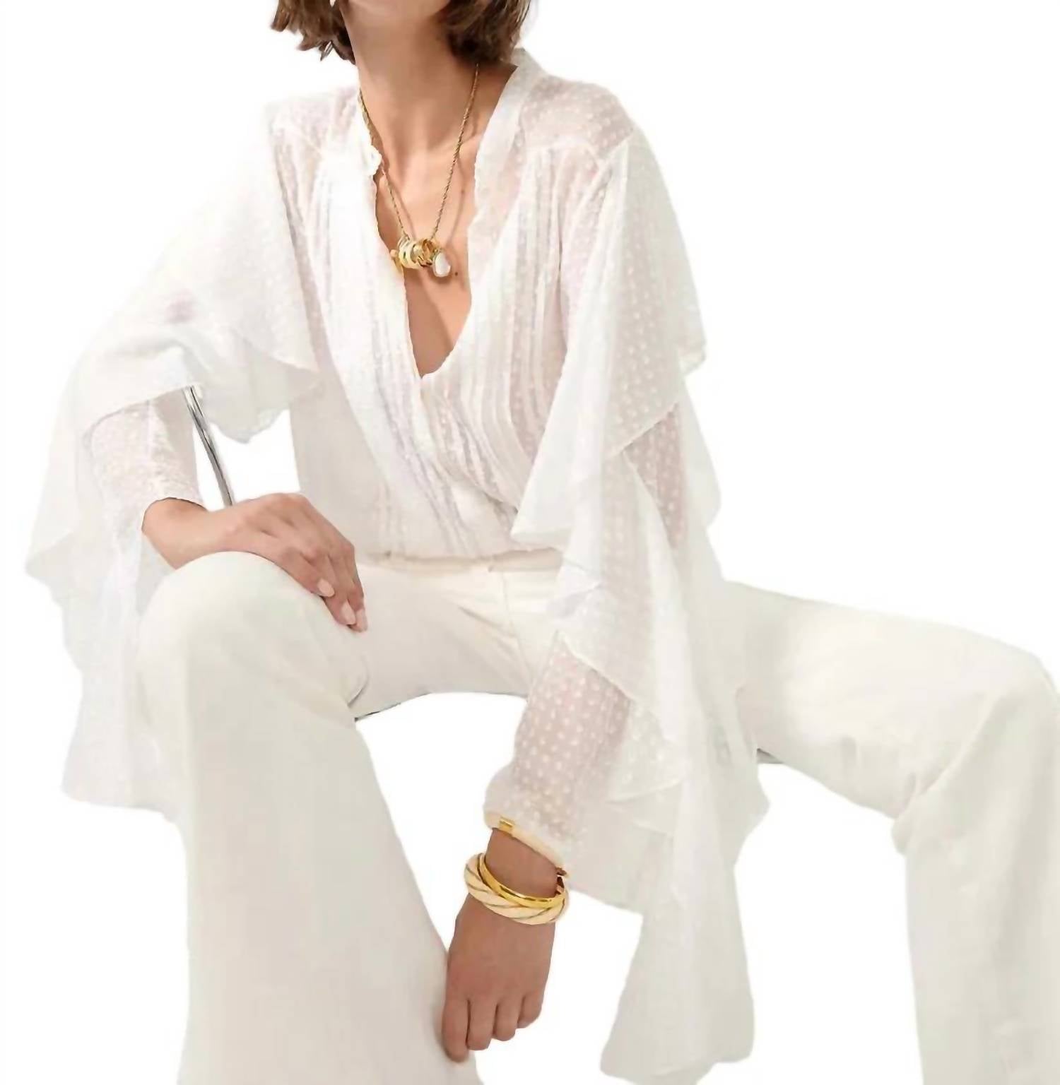 Barbara Bui - Plumetis Silk Shirt