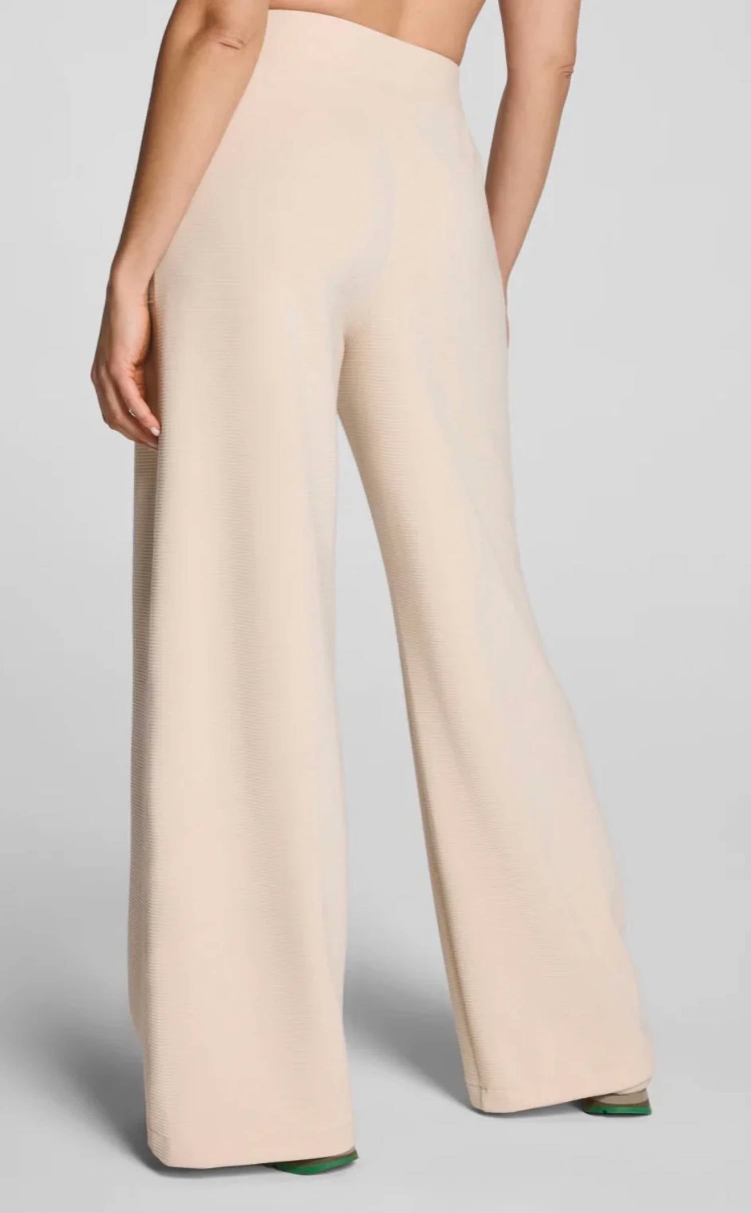 Spanx - French Rib Air Essentials Wide Leg Pants