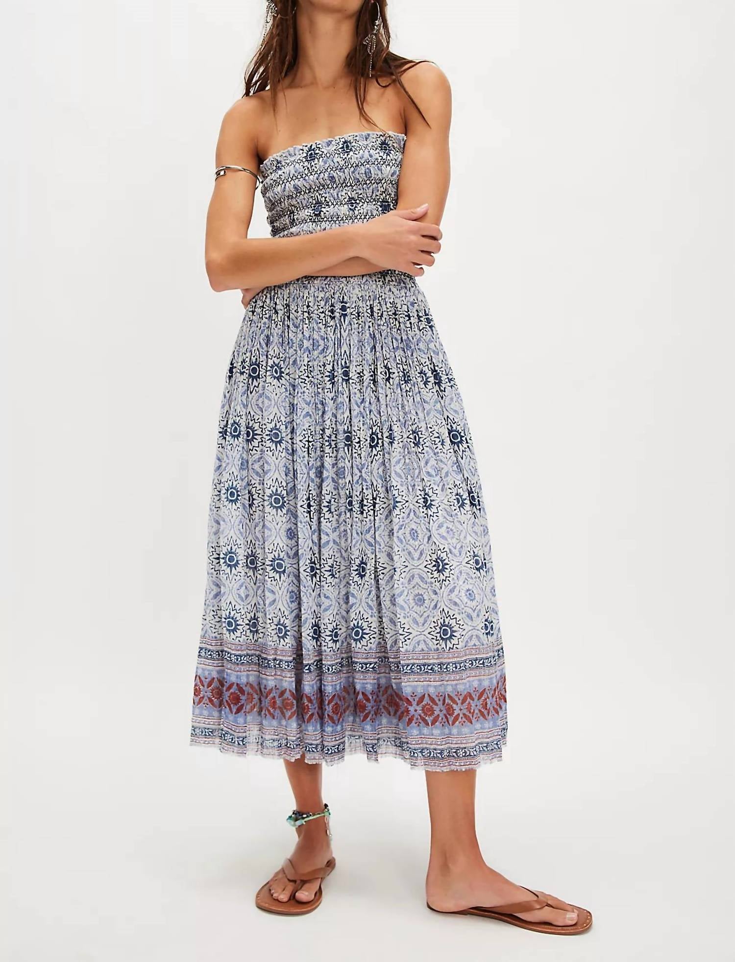 Free People - Bird Ravenna Convertible Maxi Skirt-Dress
