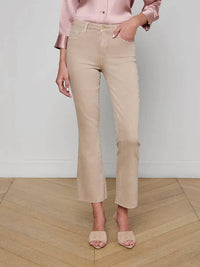 L'Agence - Kendra Cropped Flare Jean