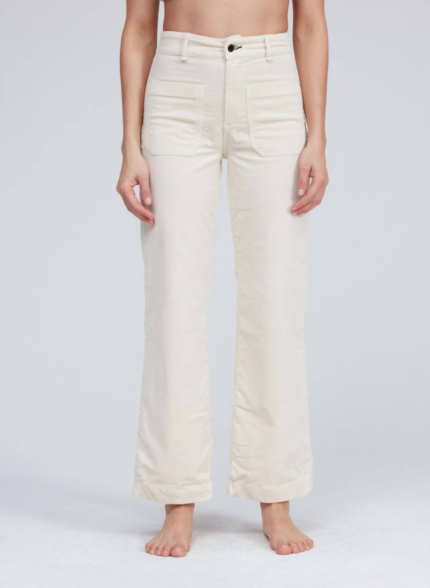 Askk Ny - Women's Corduroy Sailor Pants