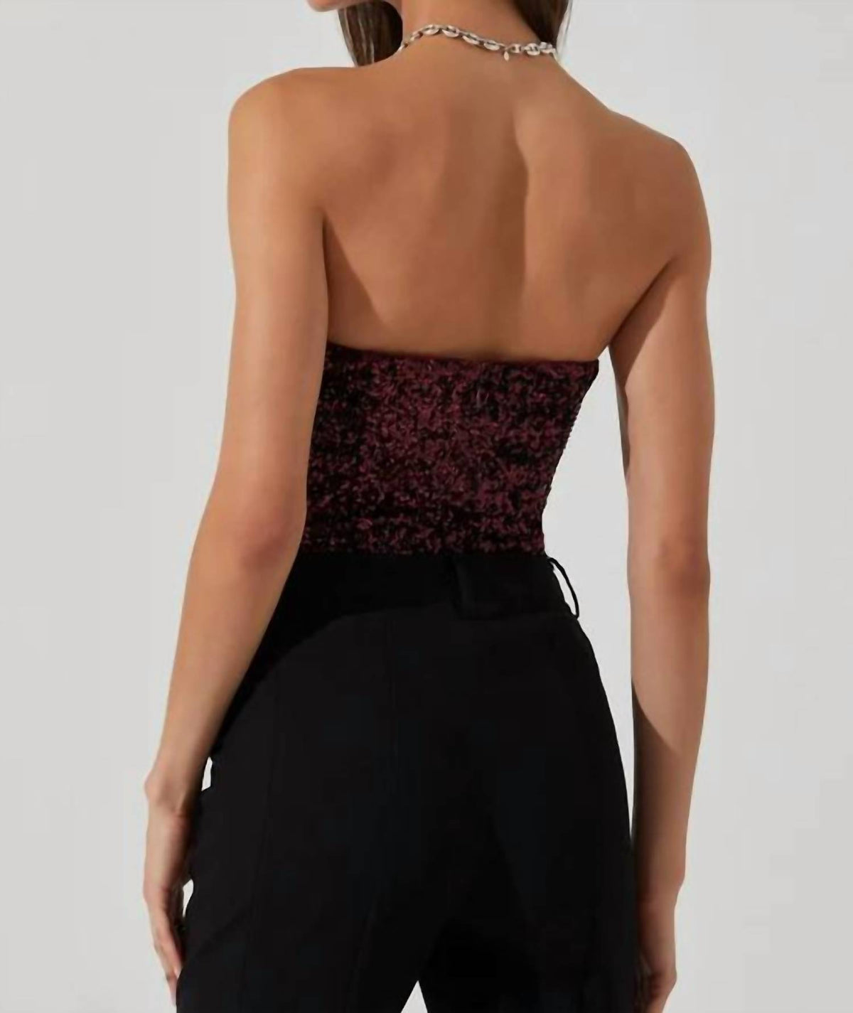 Astr - Arista Strapless Top
