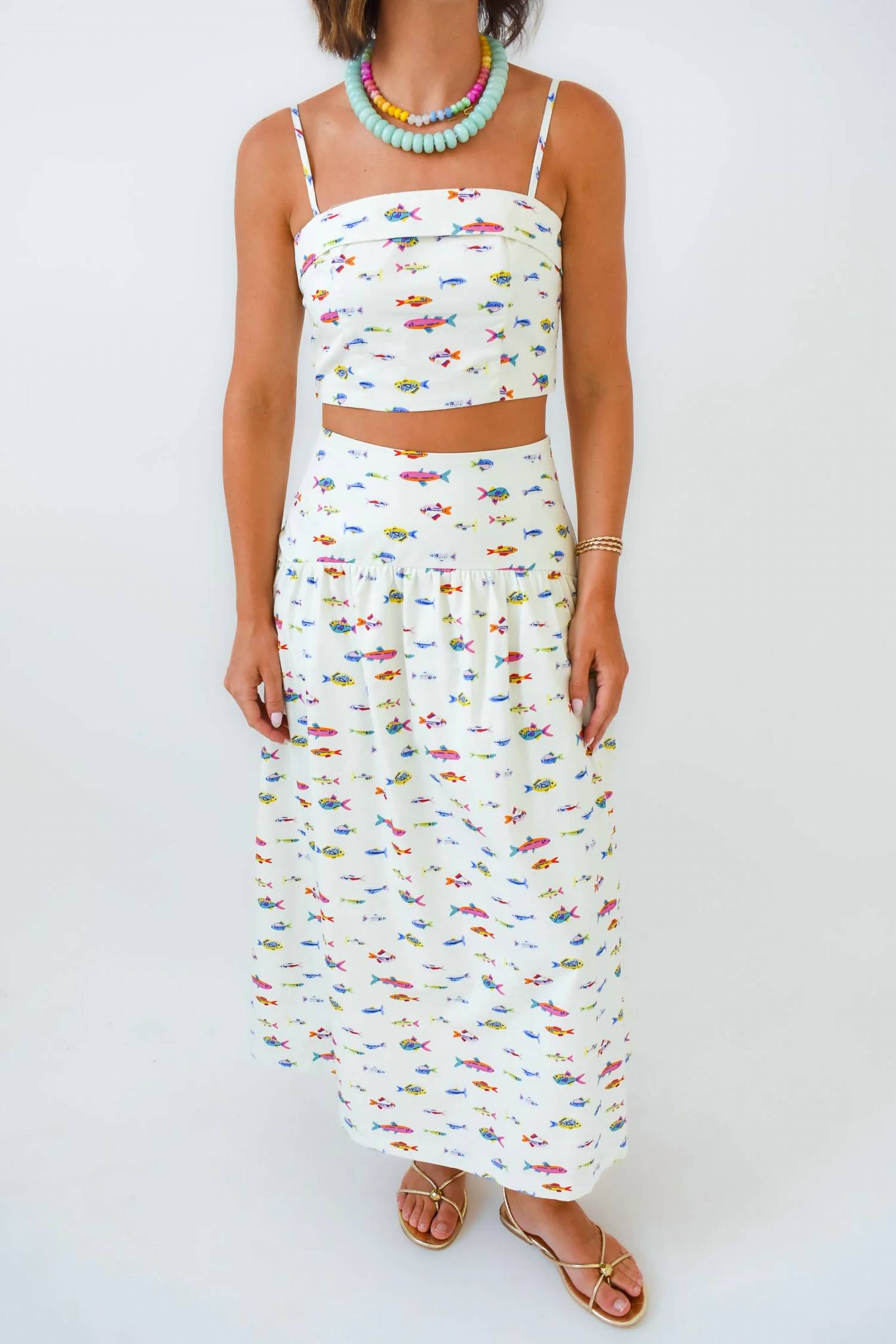 Tcec - Reel Cute Fish Print Set